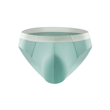 Men's Ice Silk Seamless Briefs Nude Feel Sports Style