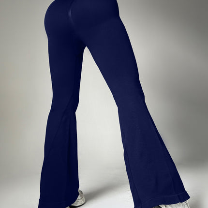 High Waist Flared Pants Women's Hip Lifting Casual Yoga Pants