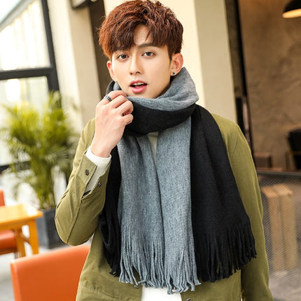 Men Scarves Can Match Colors Fashion