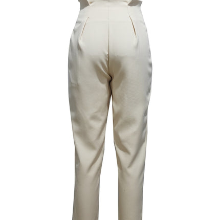 Ladies' Solid Color Casual Wide Leg Pants, Loose And Slimming, Versatile Straight Leg Pants