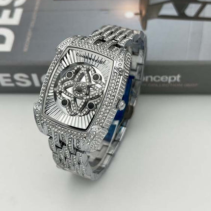 Women's Diamond Bracelet Quartz Watch