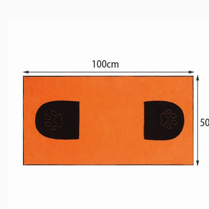 Pet absorbent towel bath towel