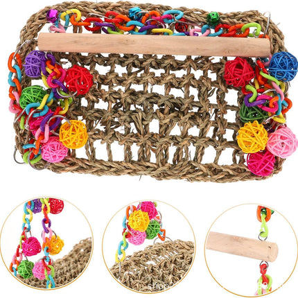 Parrot Toys Climbing Net Hammock Medium And Large Toy Bird Cage