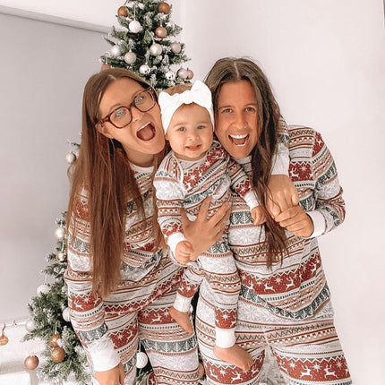Christmas Fashion Home Wear Family Set