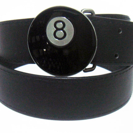 Men's Belt New Black 8 Graffiti Riveted Pant Strap