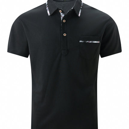 European And American Lapel T-shirt Polo Shirt