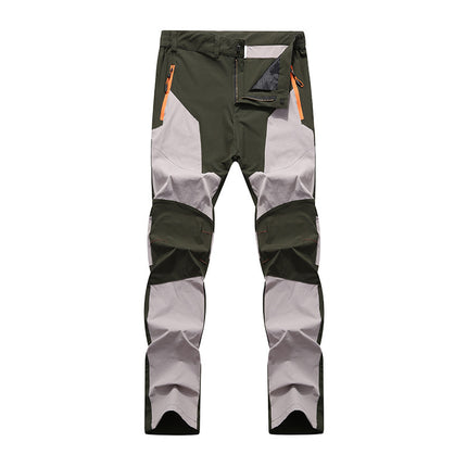 Outdoor Stretch Charging Men's Windproof Waterproof And Hard-wearing Breathable Quick-drying Pants