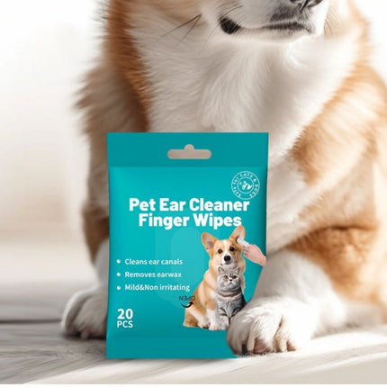 Cat Dog Ear Teeth Cleaning Finger Stall