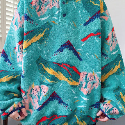 Fashion Men's Velvet Padded Thickened Sweater