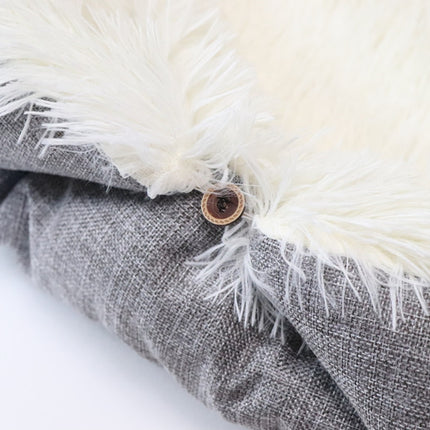 2 in 1 Pet Mattress Nest Convertible Pad Plush Mattress