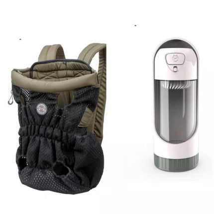 Pet Carrier Backpack Outdoor Travel Mesh Breathable Shoulder Bags