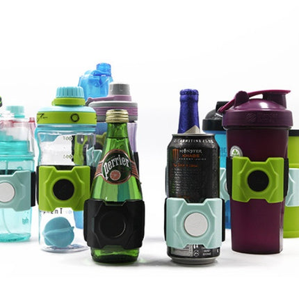 Magnetic Water Cup with Adjustable Size Magnet Adsorption Cup Set Fitness Sports Riding Outdoor Water Bottle Cover