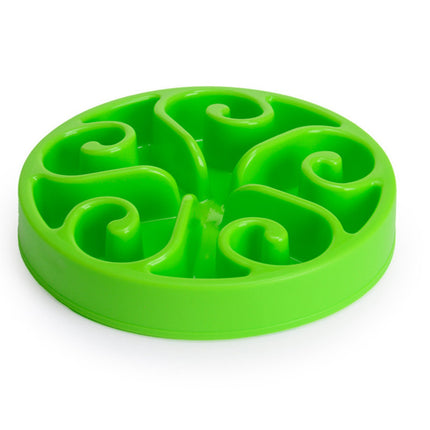 Pet Dog Slow Feeder Bowl Non Slip Anti-Gulping Slower Food Feeding Dishes Eco Dog Bowl For Large Medium Small Dogs Puppy Measured