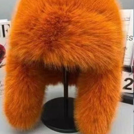 Autumn And Winter Ladies Korean Version Of Fox Fur To Keep Warm And Cold