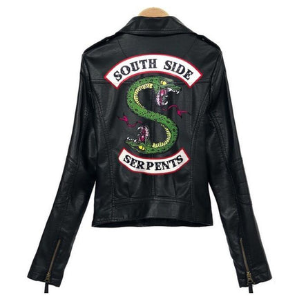 Viper Snake Leather Jacket