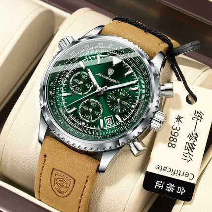 Men's Multi-functional Quartz Waterproof Watch