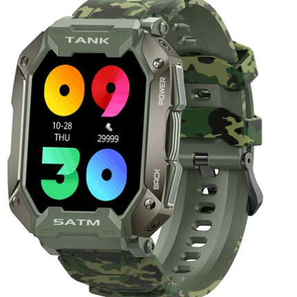 Outdoor Smart Watch 5ATM IP69K Waterproof Bluetooth