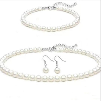 French Retro Artificial Pearl Necklace