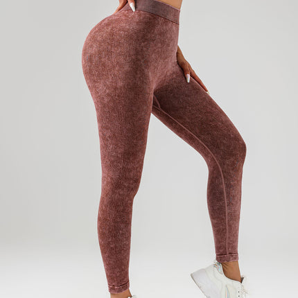 3 Pack V-Back Scrunch Butt Workout Leggings, Women Seamless Gym Yoga Leggings High Waist Active Yoga Pants, Yoga Leggings High Waist Active Yoga Pants