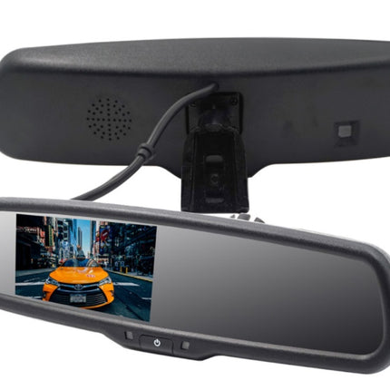 4.3 inch monitor with auto-dimming rearview mirror
