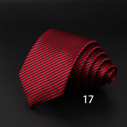 Men's Striped British Gentleman Polyester Fiber Tie
