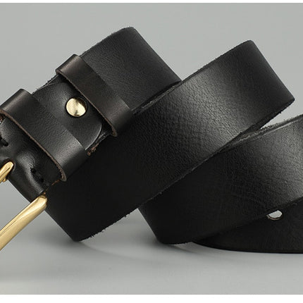 Handmade Casual Trend Men's Belts Cowhide