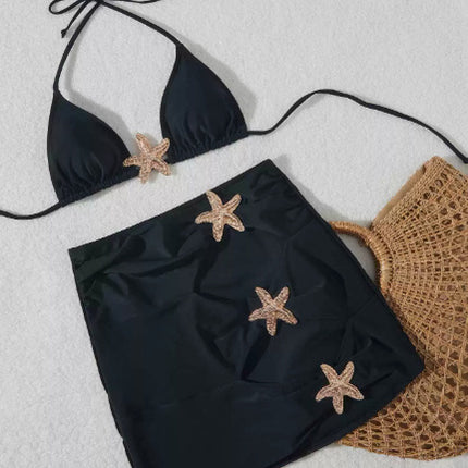 New Bikini Sexy Five-pointed Star Suit