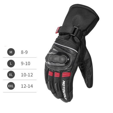 Motorcycle Gloves Fall Proof Windproof And Waterproof In Winter