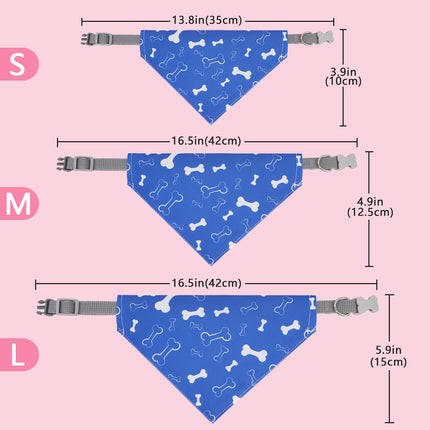 Pet's Saliva Towel Cartoon Cat Dog Triangular Binder