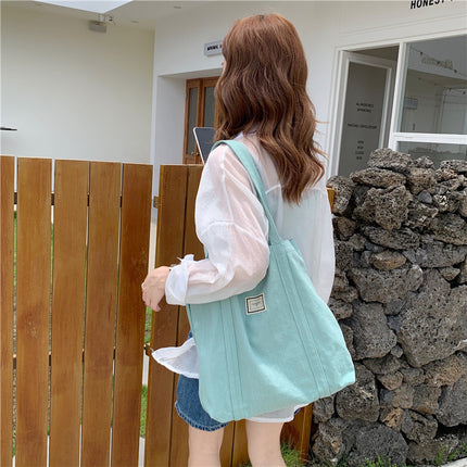 Canvas Women's College Of Arts And Arts Large Capacity Portable Cloth Bag