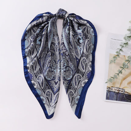 Printed Scarf Silk-like Fashion Shirt Scarf Scarf