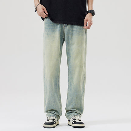 Plus Size Men's Summer New Thin Type Jeans