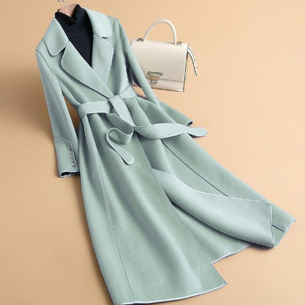 Women's Fashionable High-end Woolen Coat