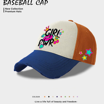 European And American Style Casual Baseball Cap For Women
