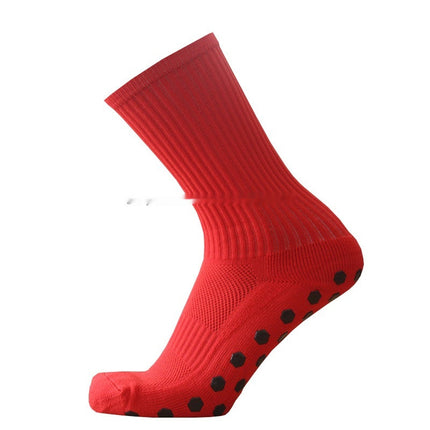 Solid Color Professional Competition Soccer Socks Magical Socks Hexagonal Friction Film