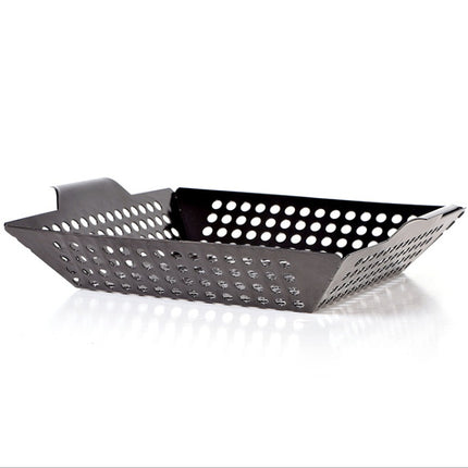 Barbecue dish barbecue tool enamel baking dish vegetable dish baked potato baking dish outdoor barbecue tray