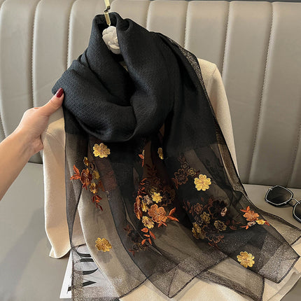 Women's Wild Korean Style Affordable Luxury Style Autumn And Winter Warm Scarf