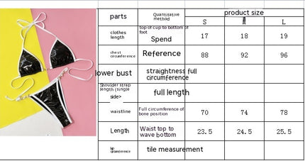 Women's Split Bikini Solid Color Sexy Swimsuit