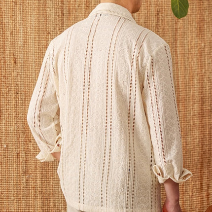 Cotton Long-sleeved Shirt Fashion Shirt