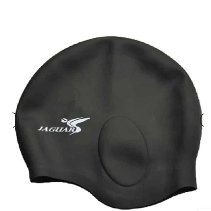 Fashion Pure Silicone Ear-protecting Swimming Cap