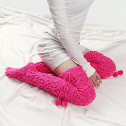 Autumn And Winter Thermal Knitting Knee High Over-the-knee Socks