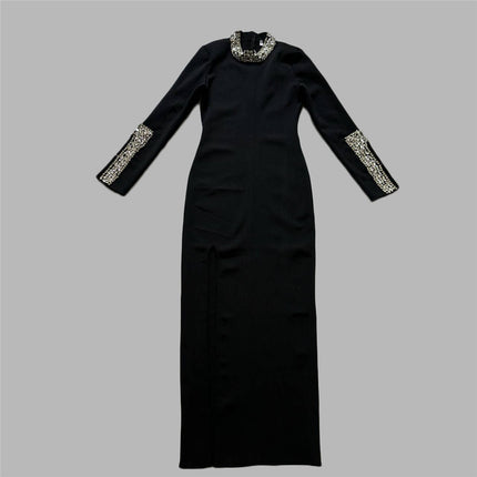 Basic Retro Elegance Bandage Dress