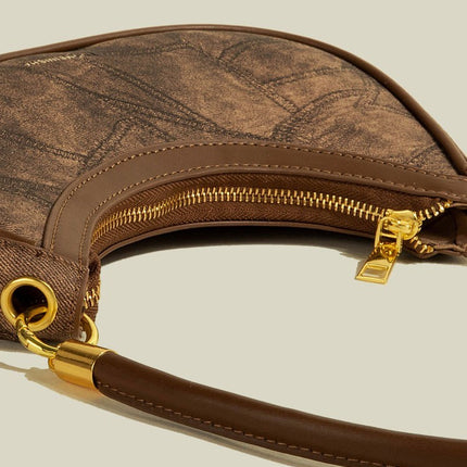 Middle Aged Niche Texture Shoulder Bag