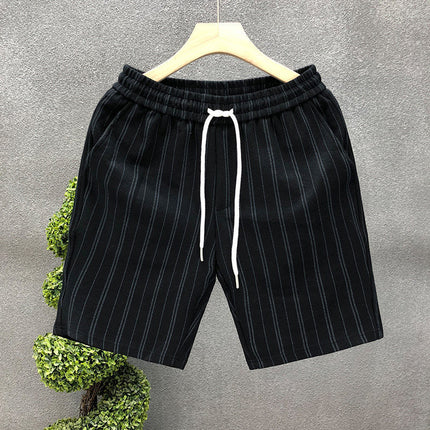 Striped Casual Shorts Men's Lightweight One Hundred Outer Wear Five Points