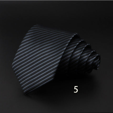 Men's Striped British Gentleman Polyester Fiber Tie