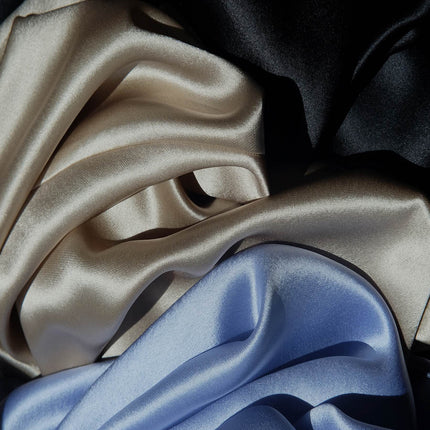 Women's Triacetate Satin Casual Elastic Waist Skirt