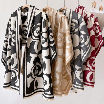 Air-conditioned Room Warm Scarf Versatile High-grade Mom Scarf