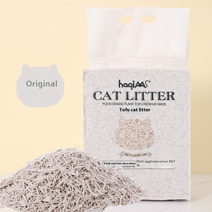 Original Tofu Cat Litter 6L Green Tea Mixed Plant