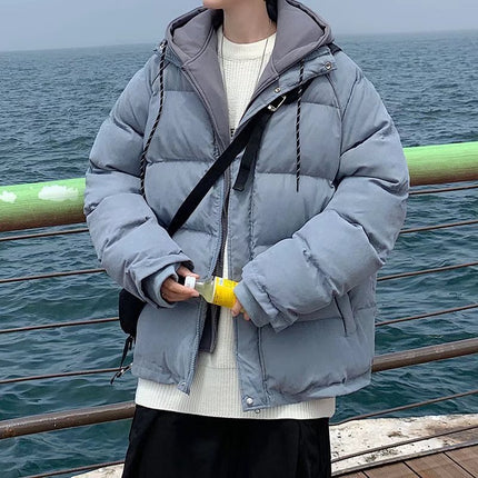 Men's Hong Kong Style Fashion Fried Street Padded Jacket