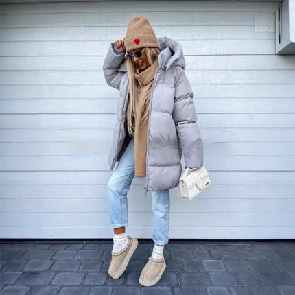 Women's Loose Cotton Coat Loose Jacket